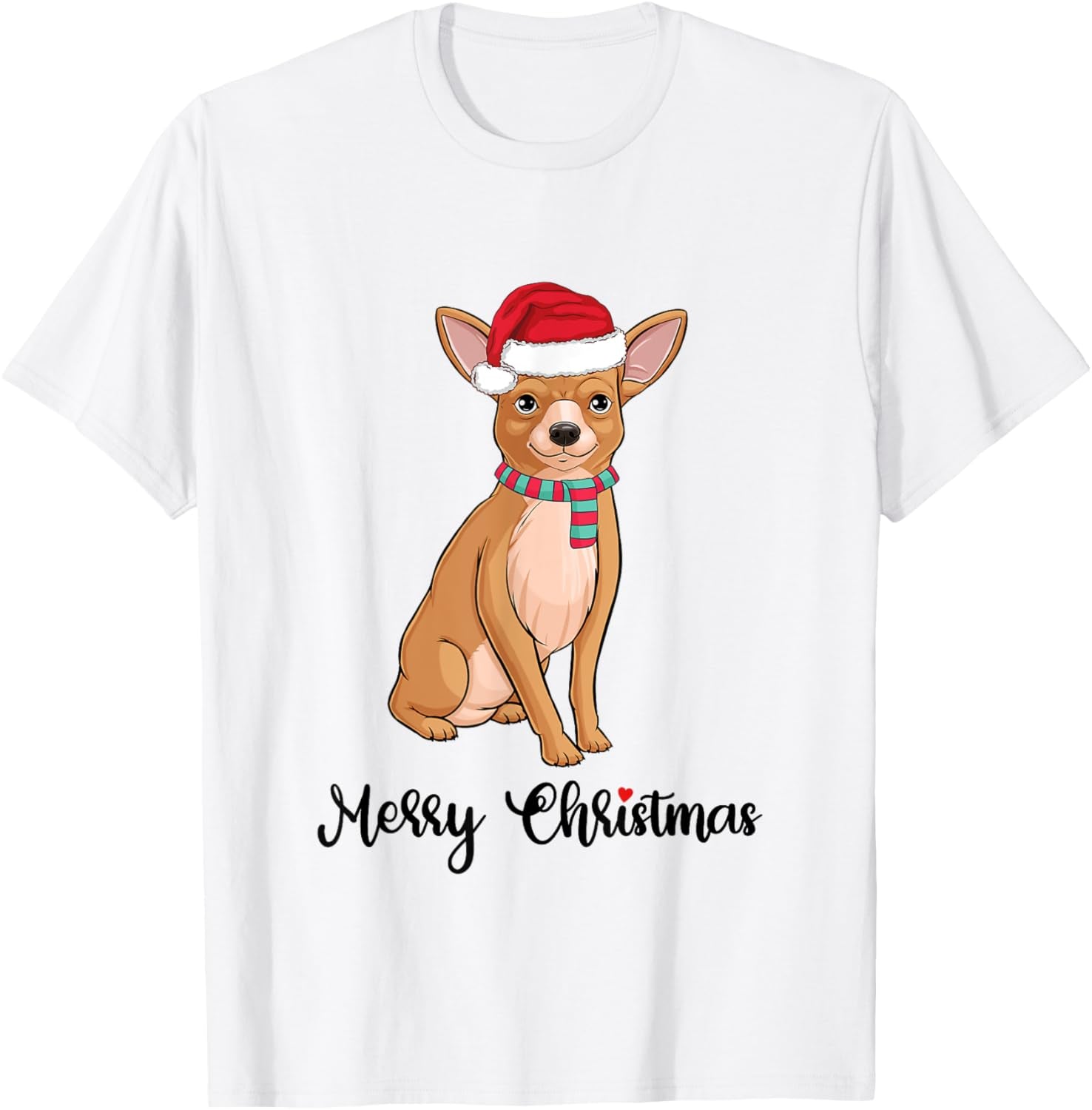 Merry Christmas Chihuahua Christmas T-Shirt