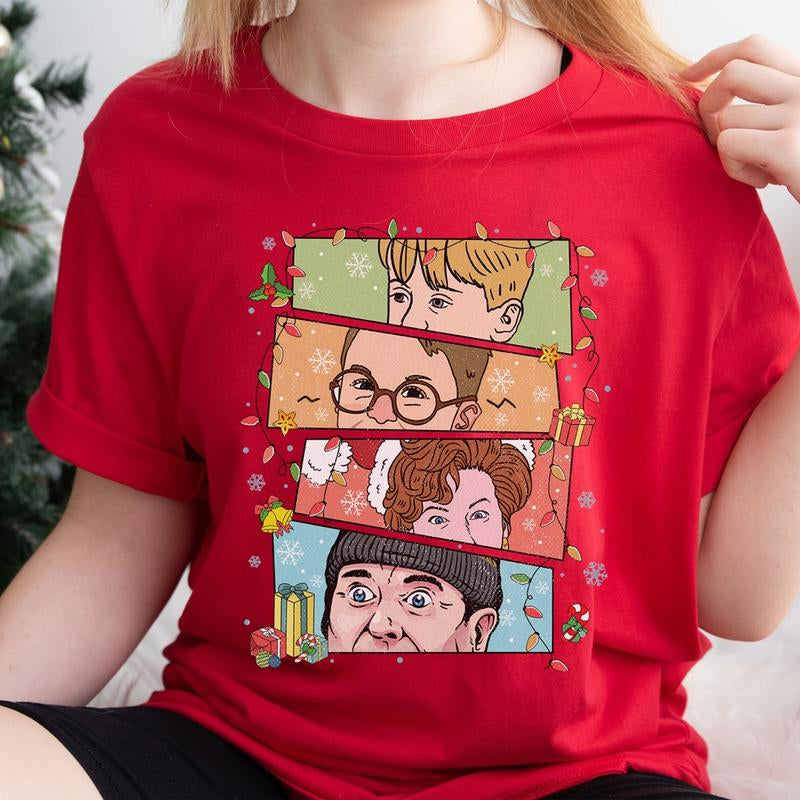 Home Alone Christmas Shirt, Christmas Sweatshirt, Christmas Movie Shirt, Christmas Vacation, Merry Christmas Shirt, Christmas Gifts