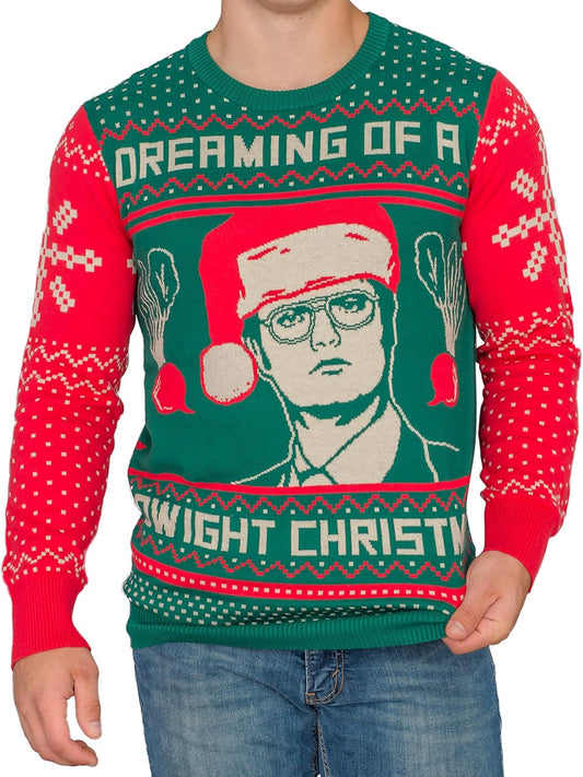 the Office Dwight Schrute Christmas Beets Ugly Christmas Sweater